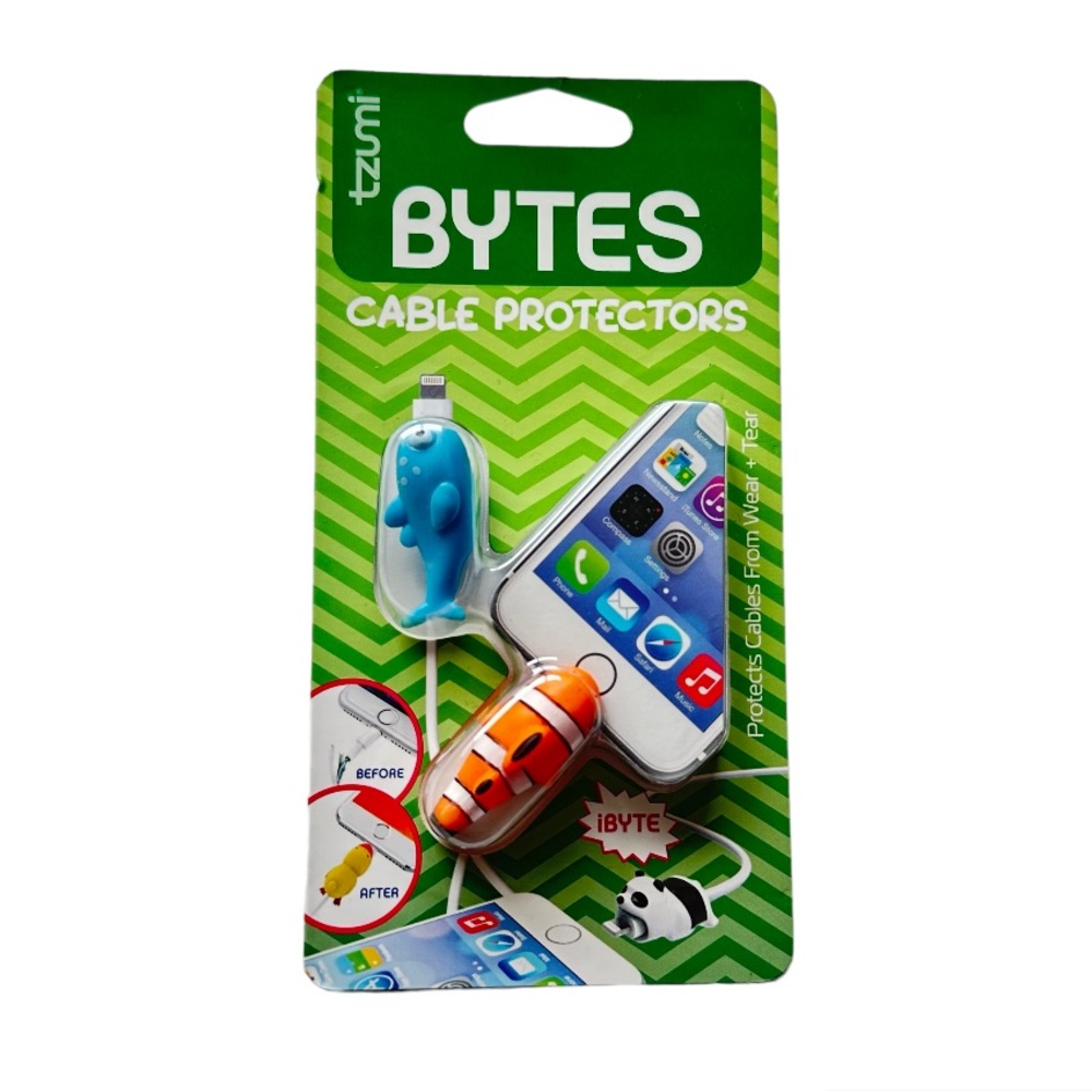 3/$10 Tzumi Bytes Cable Protectors